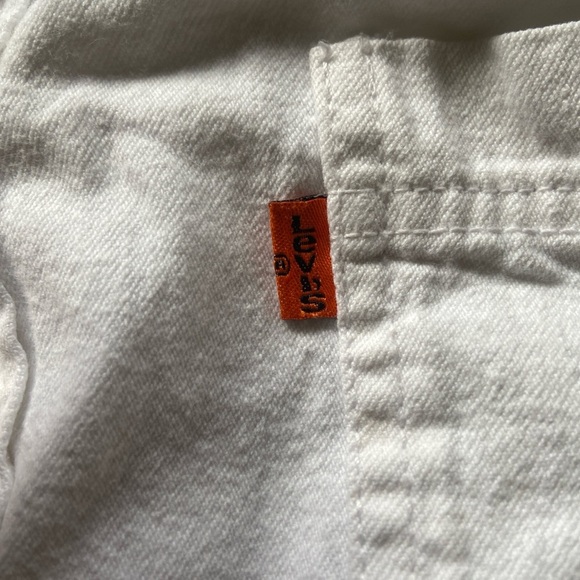 Vintage 1970s classic Levi’s orange tab button up shirt - Picture 2 of 6